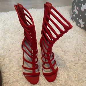 Brand new Aldo caged sandals